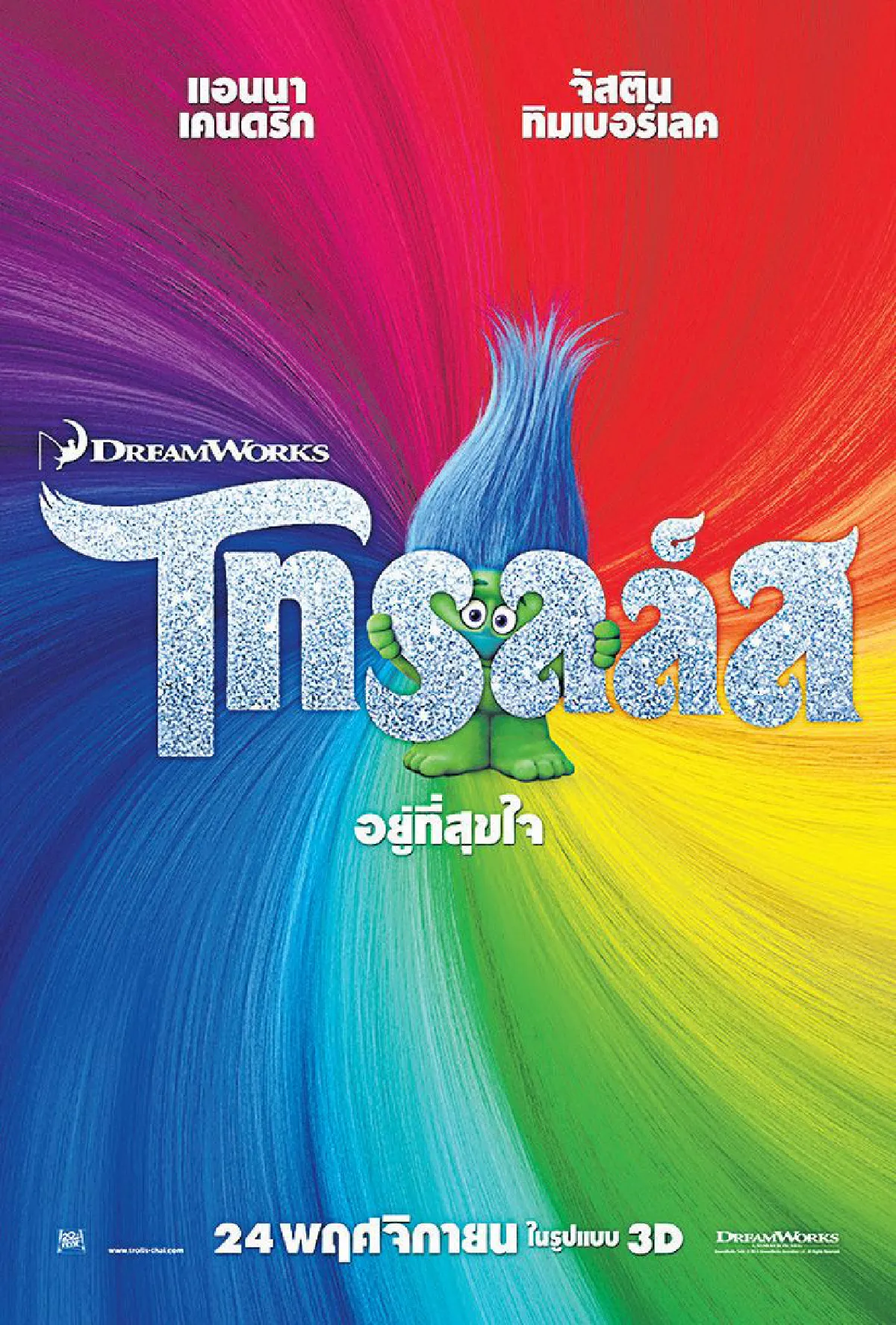 ความสุขมาจากภายใน Trolls