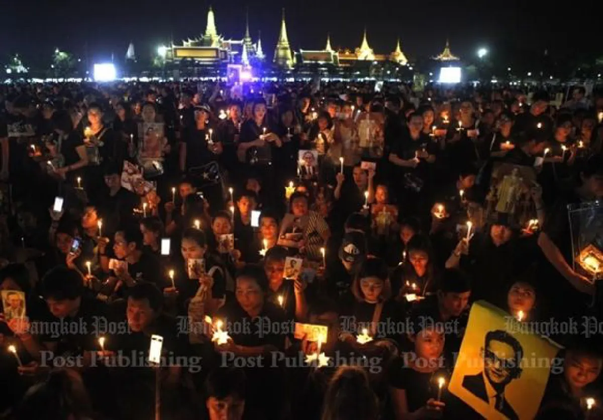 Nationwide tributes to the late King