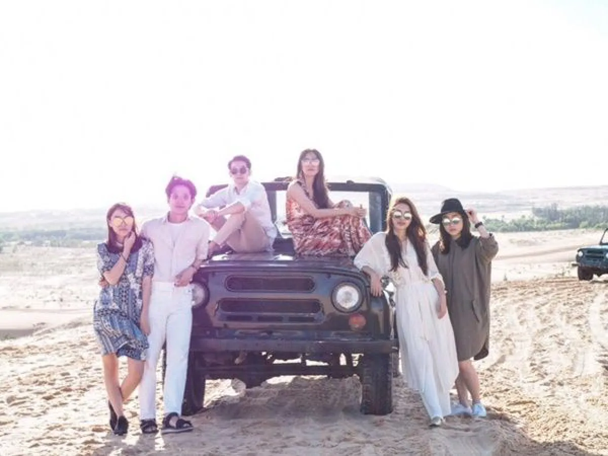 ส่องภาพ มิว นิษฐา สวยท้าแดดกลางทะเลทรายที่เวียดนาม