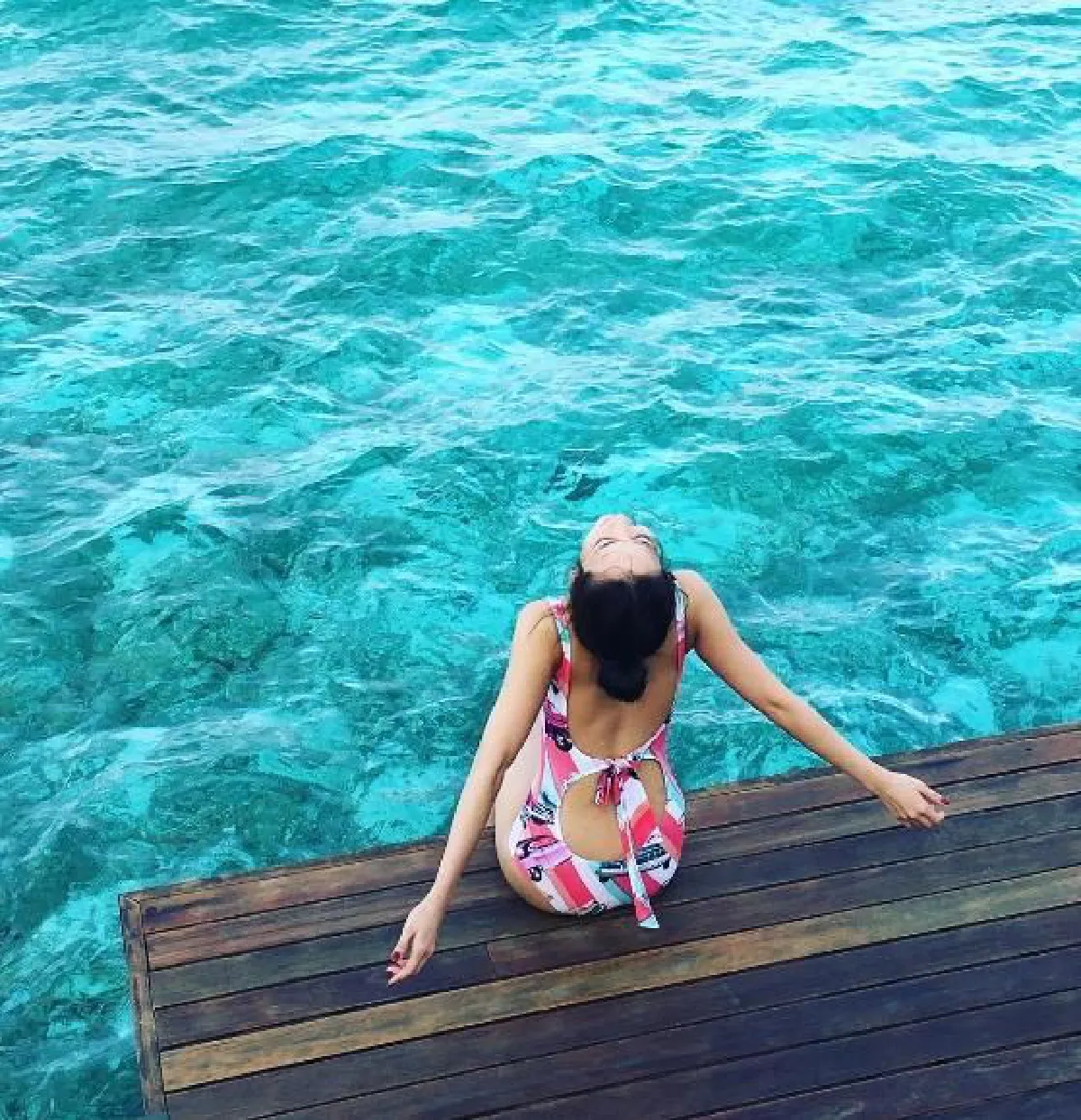 เซ็กซี่ระดับตัวแม่! อั้ม พัชราภา นุ่งบิกินี่อวดหุ่นแซ่บที่มัลดีฟส์