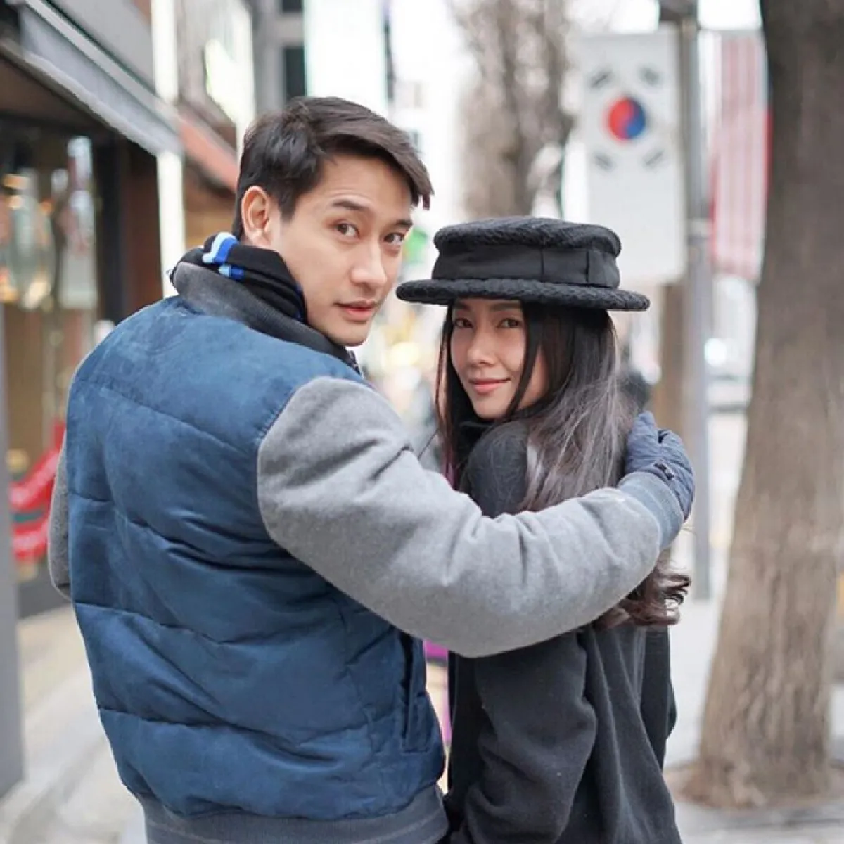 พิษสวาทเวอร์ชั่นเกาหลี นุ่น-ป้อง จับมือเที่ยวโชว์หวานทั่วกรุงโซล