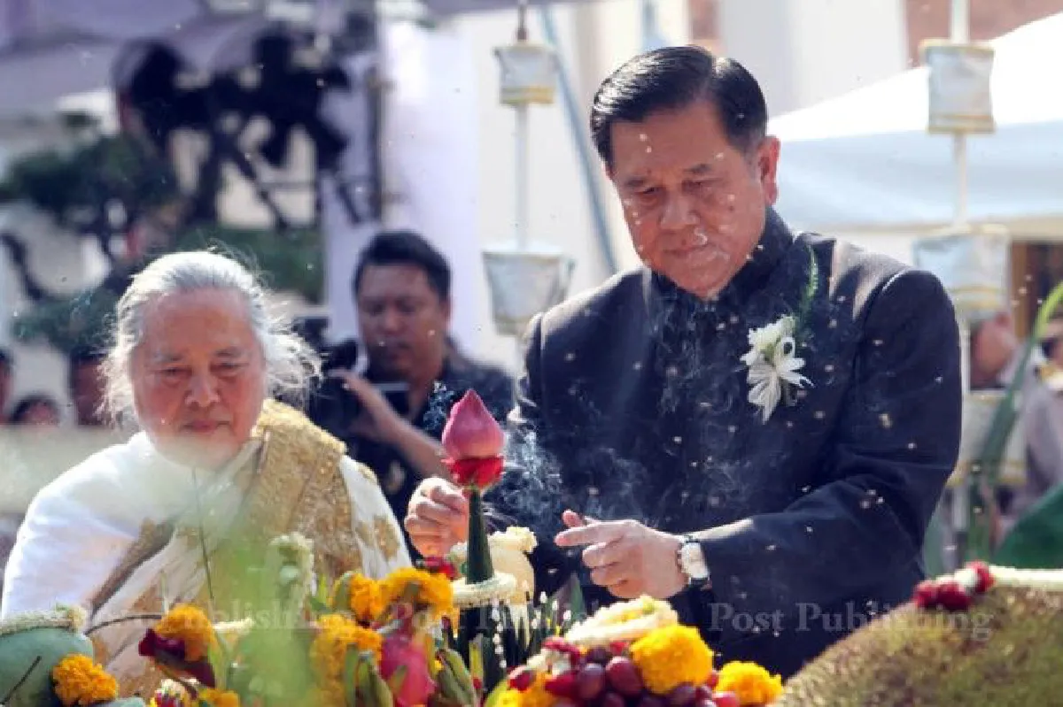 ภาพชุดกรมศิลปากรบวงสรวงบูรณะ "ราชรถ-พระยานมาศ"