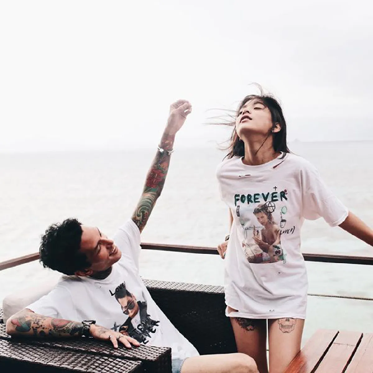 หวานอย่างกับพรีเวดดิ้ง! สายป่าน-อาเบย์ ควงคู่สวีทที่เกาะหลีเป๊ะ