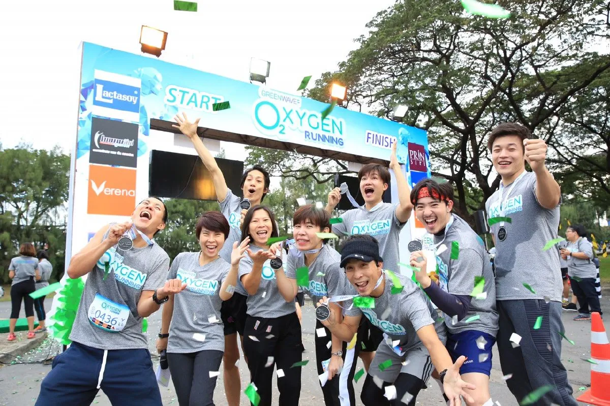 นักวิ่งใจบุญนับ 1,000 ร่วมวิ่งเพื่อจัดสร้างธนาคารออกซิเจนต่อลมหายใจให้น้องๆ
