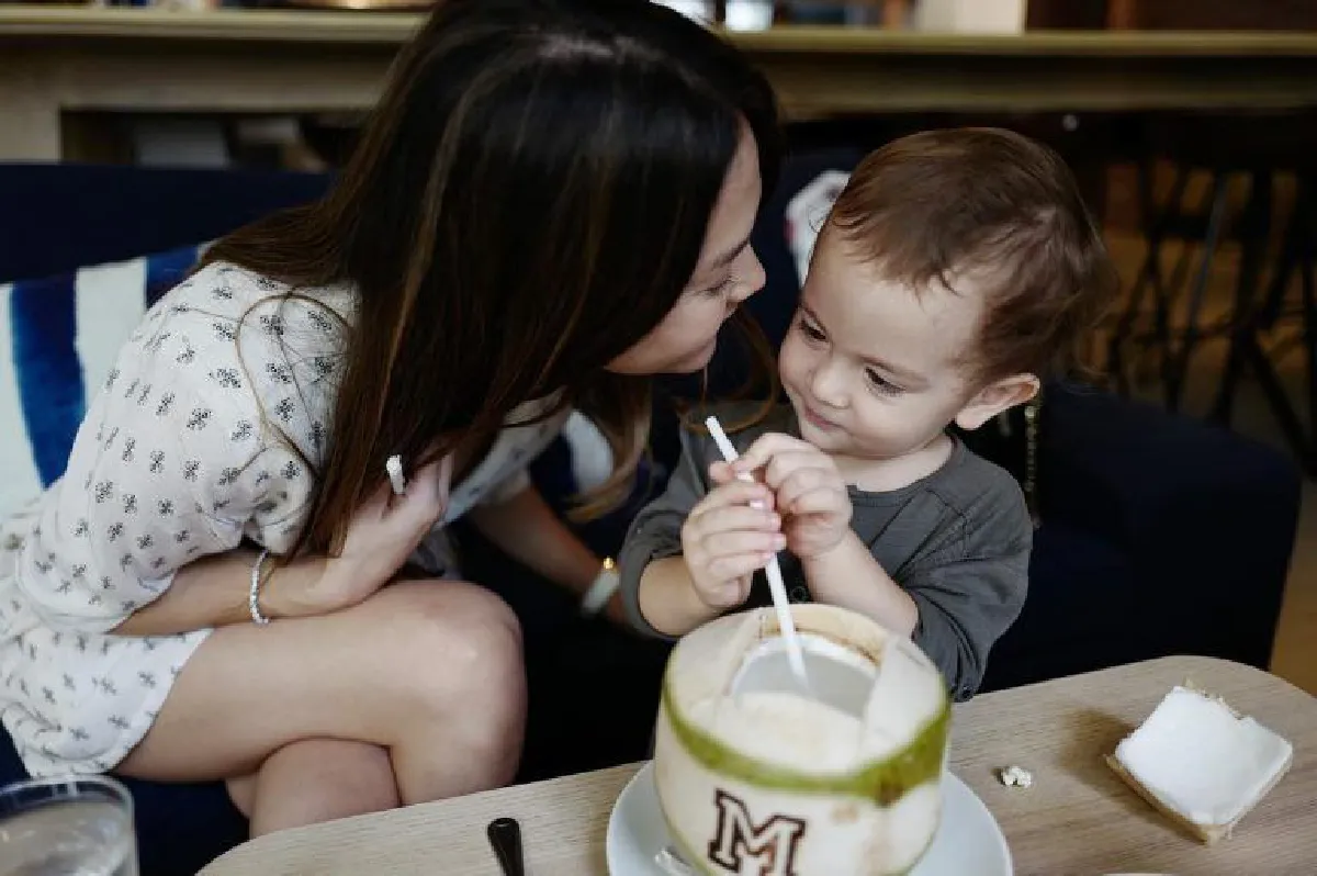 น่ารักจัง! น้องไลลา-ลูก้า ลูกทั้งสองของ พอลล่า ขวัญใจน้าๆแก๊งนางฟ้า