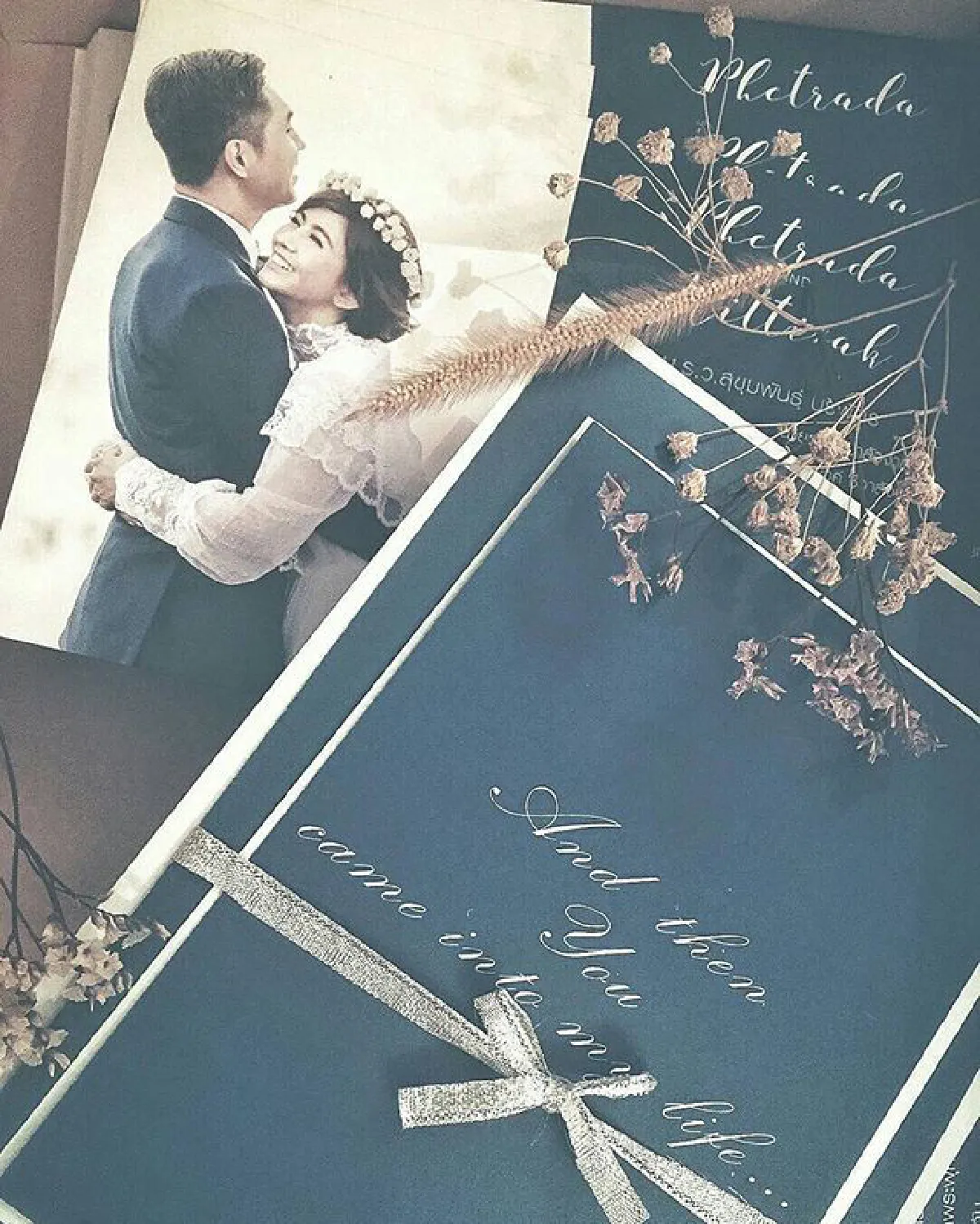 10 ภาพพรีเวดดิ้ง โอ๋ เพชรลดา-ฟิวส์ กิตติศักดิ์ สวยหวานโรแมนติก