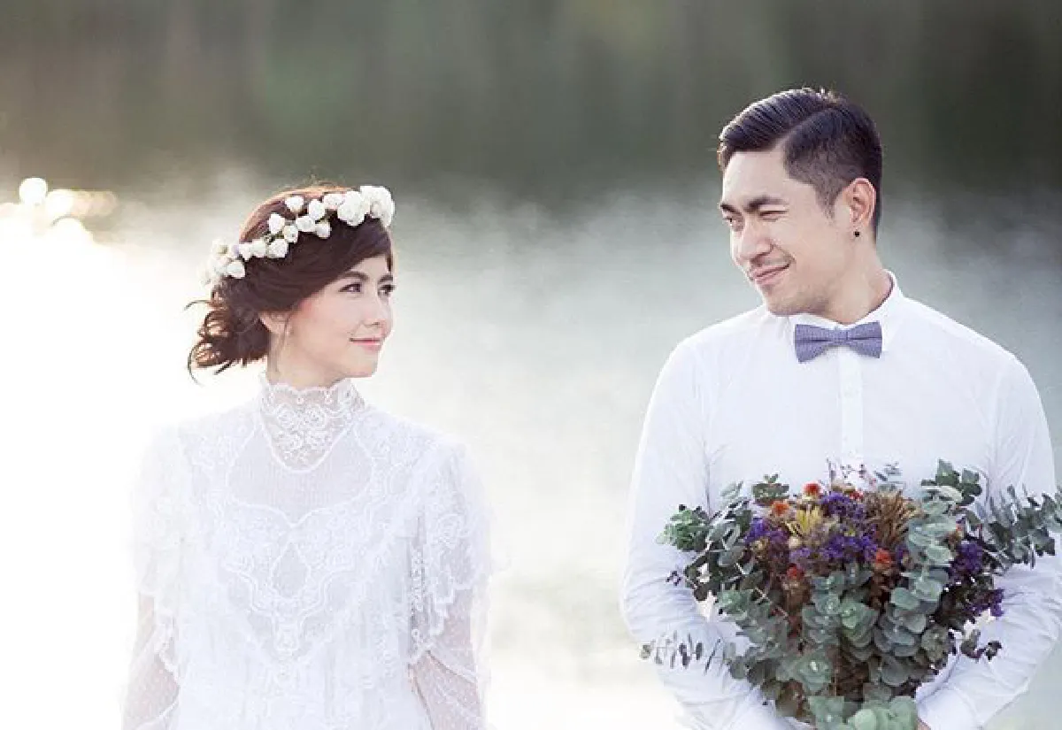 10 ภาพพรีเวดดิ้ง โอ๋ เพชรลดา-ฟิวส์ กิตติศักดิ์ สวยหวานโรแมนติก