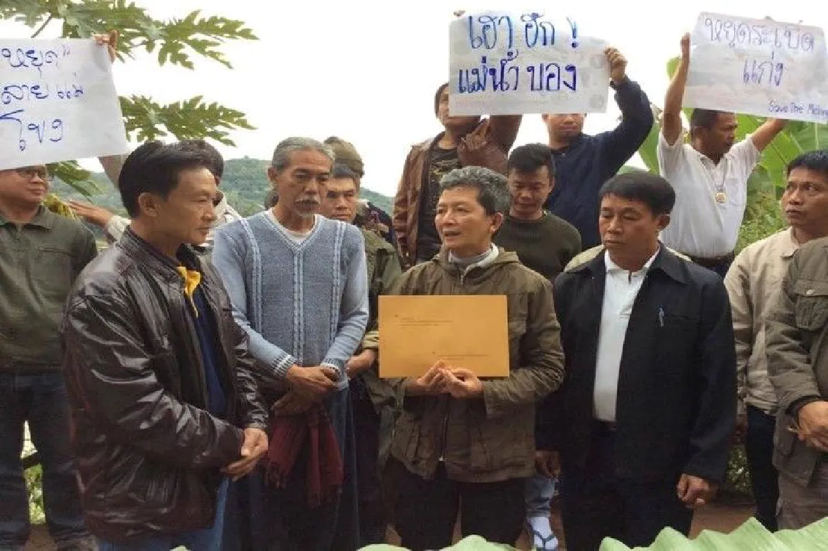 กลุ่มรักษ์เชียงของร้องกสม.ตรวจสอบระเบิดแก่งแม่น้ำโขง
