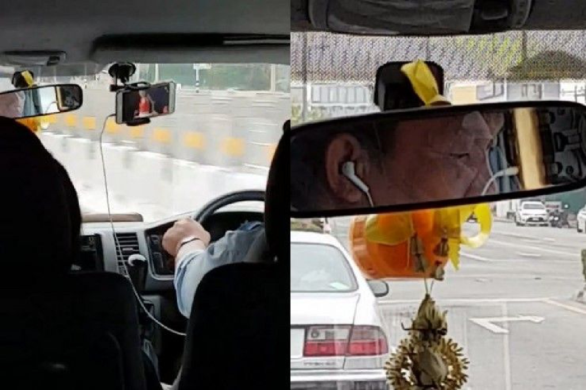 ฉาวอีก!ฝรั่งถ่ายคลิปโชเฟอร์รถตู้ใส่หูฟังดูยูทูบขณะขับรถ ฉาวอีก!ฝรั่งถ่ายคลิปโชเฟอร์รถตู้ใส่หูฟังดูยูทูบขณะขับรถ