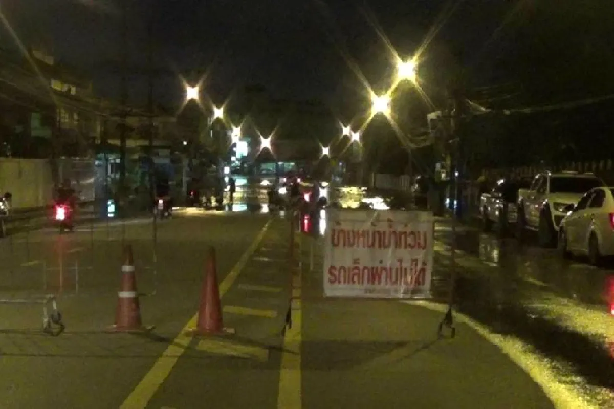 3ชุมชนในเทศบาลนครตรังน้ำยังท่วมสูง