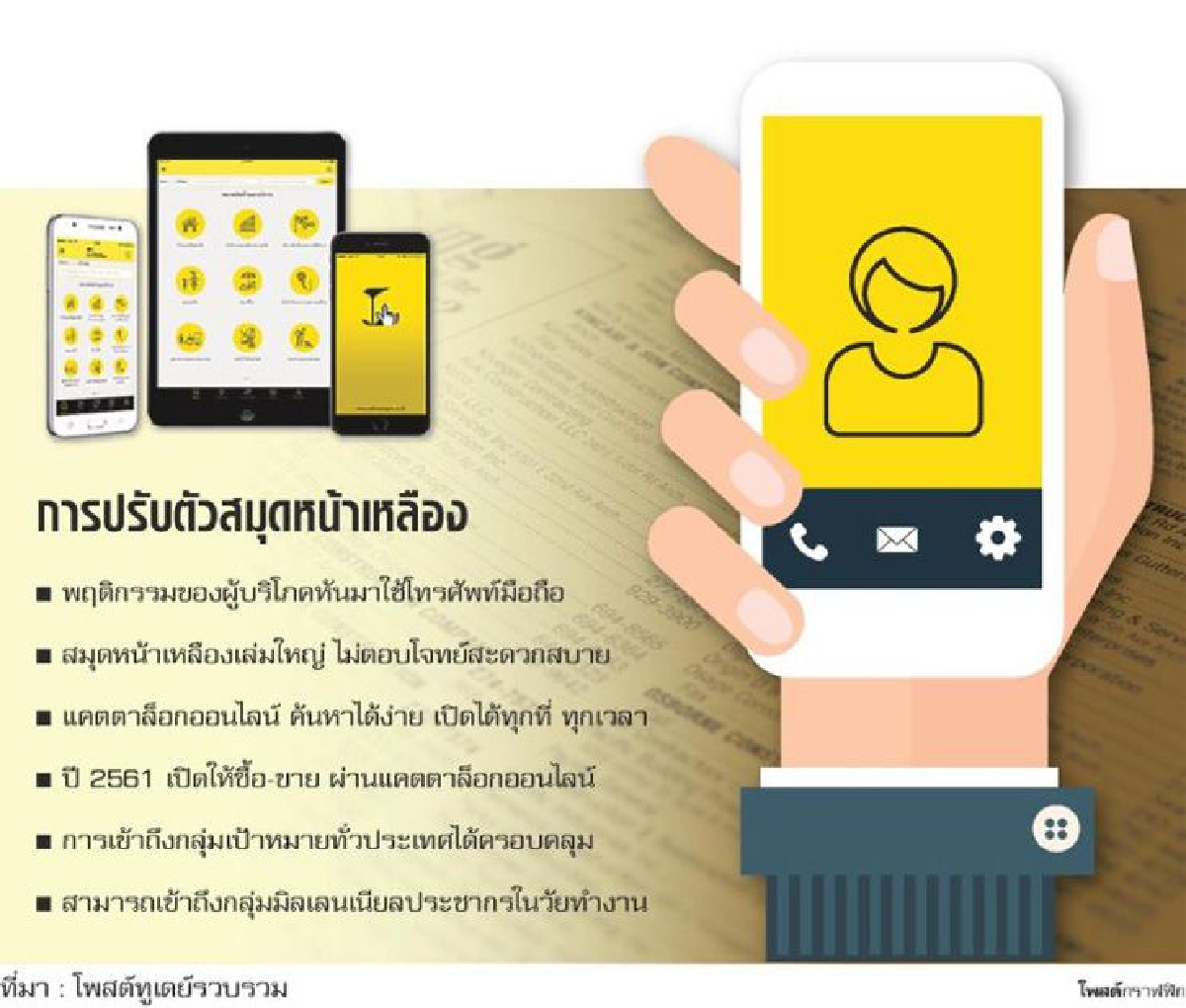 เยลโล่เพจเจส ปฏิวัติสู่โลกดิจิทัล เยลโล่เพจเจส ปฏิวัติสู่โลกดิจิทัล