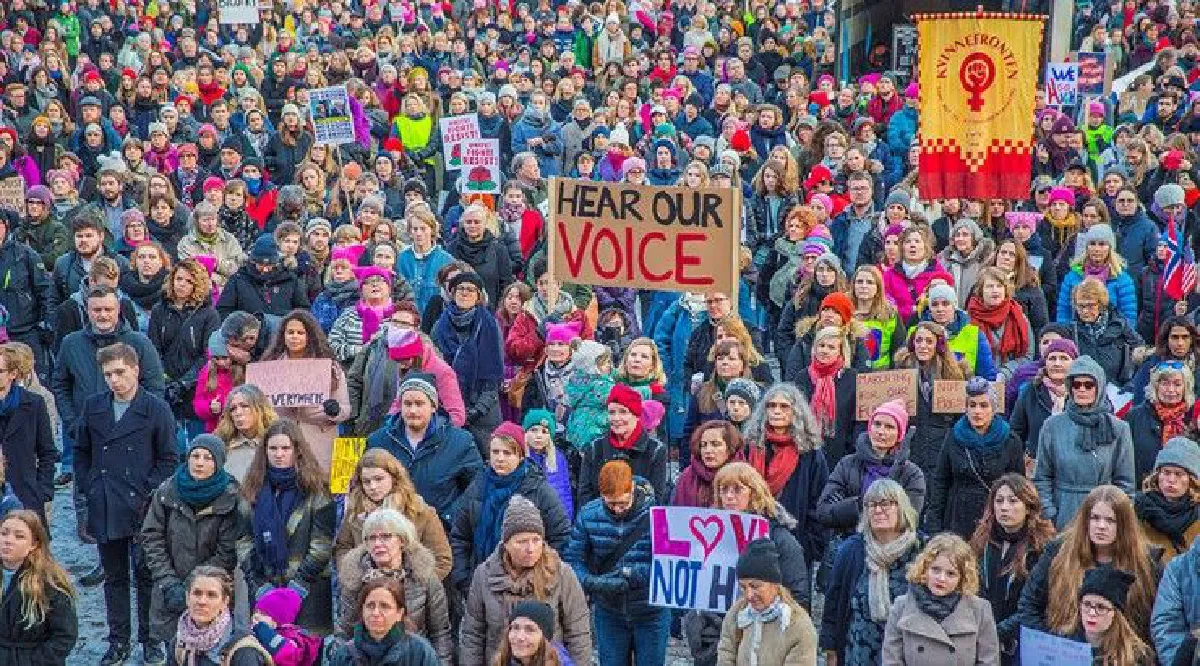 ผู้หญิงทั่วโลกลุกขึ้นประท้วง ต้านประธานาธิบดีทรัมป์