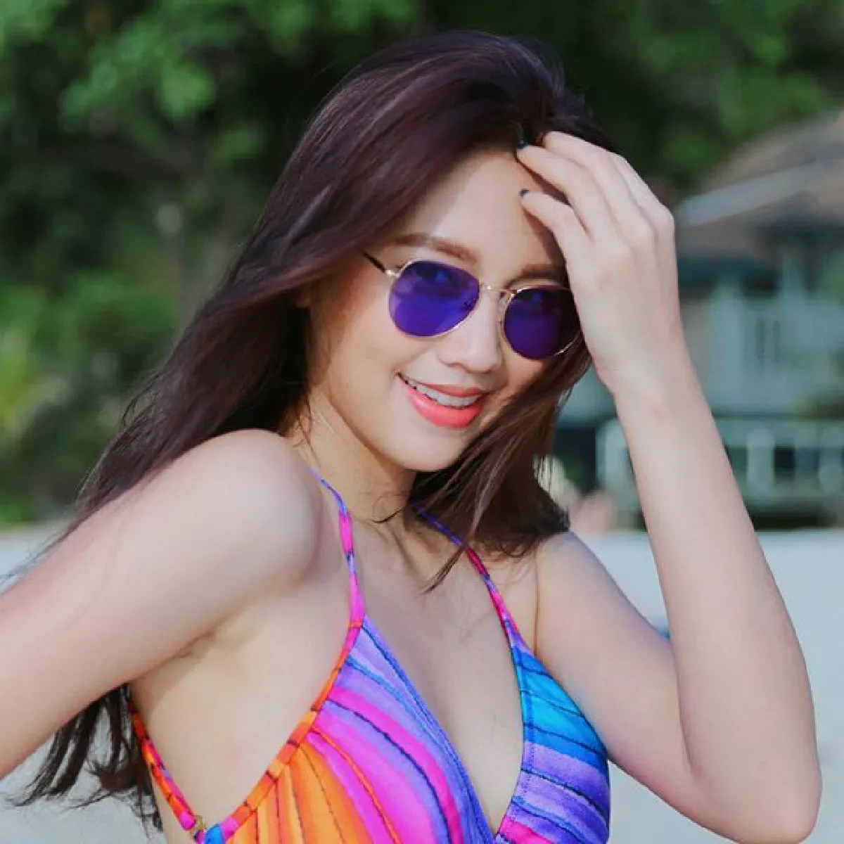 แซ่บต่อเนื่อง! เมทัล สุขขาว อวดหุ่นเซ็กซี่จัดเต็มที่เกาะช้าง