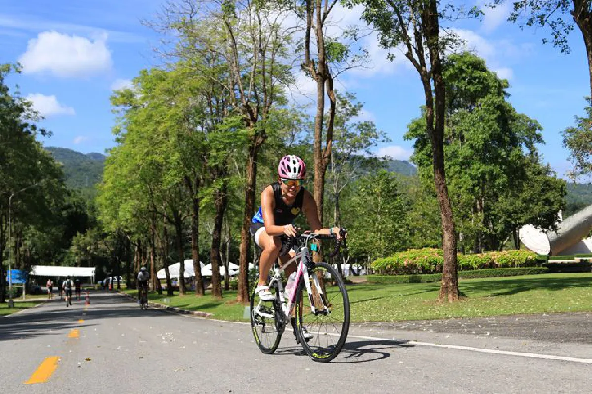 สาวออฟฟิศนักไตรกีฬา กับการแบ่งเวลาเพื่อกีฬาที่รัก