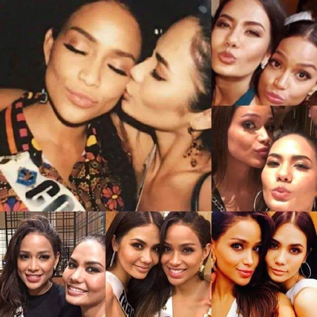 มิตรภาพดีๆ มิสโคลอมเบีย สวมสายสะพายไทยโพสต์ซึ้งถึง น้ำตาล ชลิตา