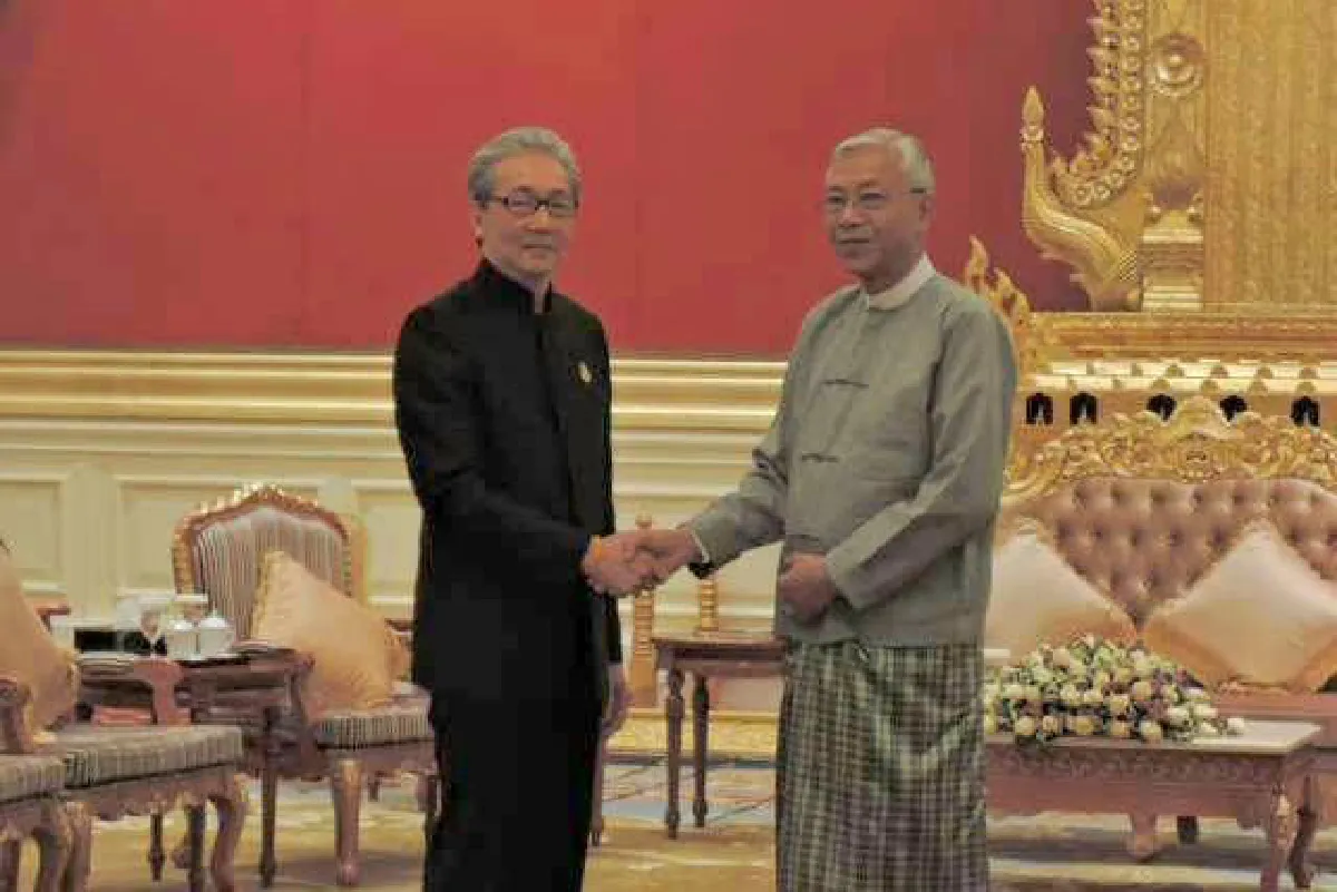 "สมคิด" นำคณะพบประธานาธิบดีเมียนมา -อองซาน ซู จี