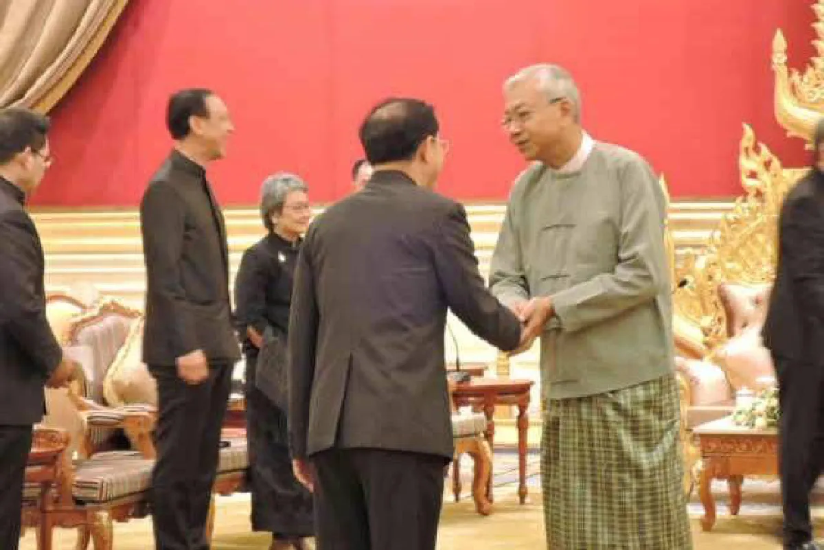 "สมคิด" นำคณะพบประธานาธิบดีเมียนมา -อองซาน ซู จี