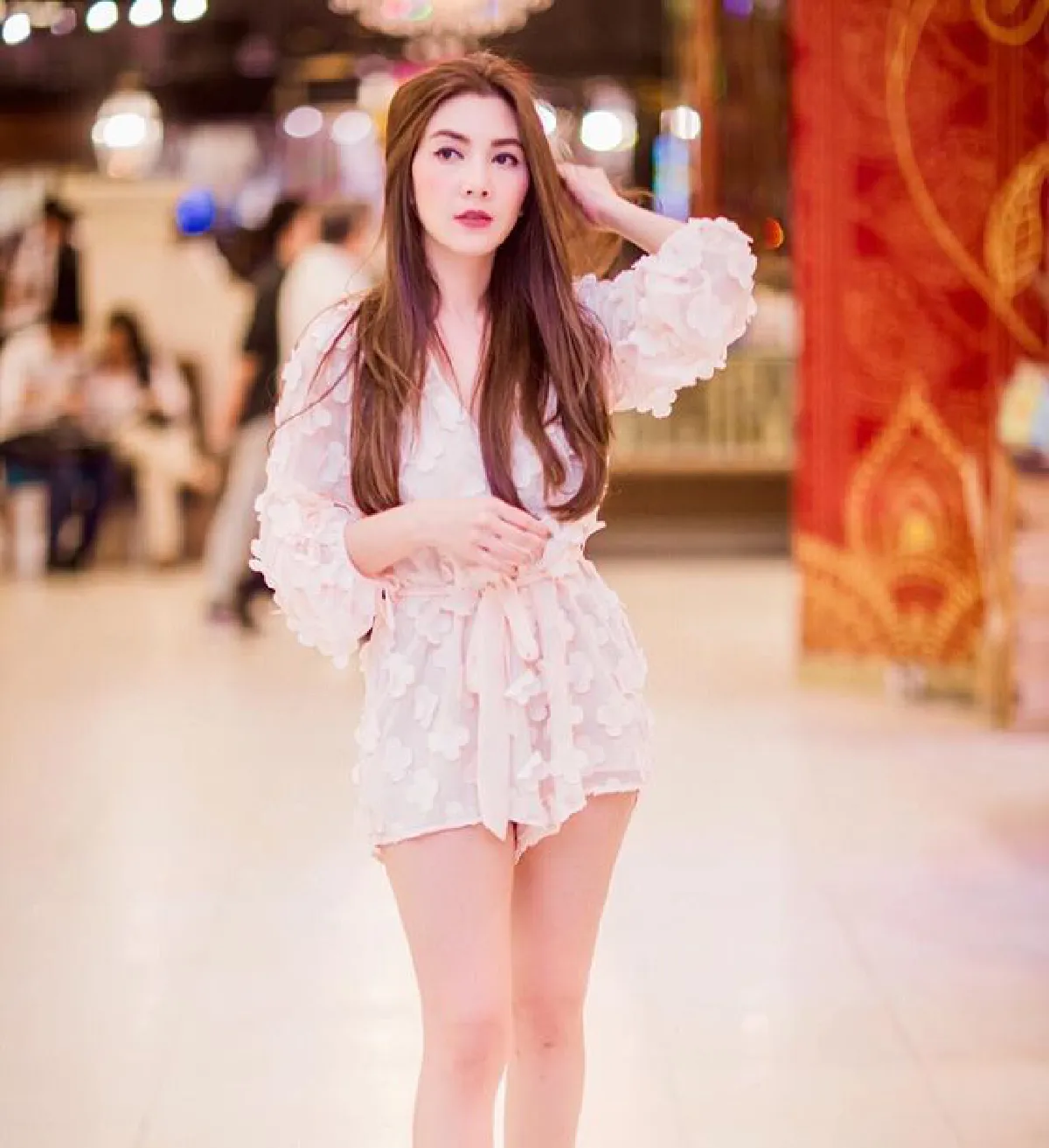 โสดแล้วแซ่บได้! วุ้นเส้น ถ่ายแฟชั่นชุดว่ายน้ำอวดผิวขาวโบ๊ะ