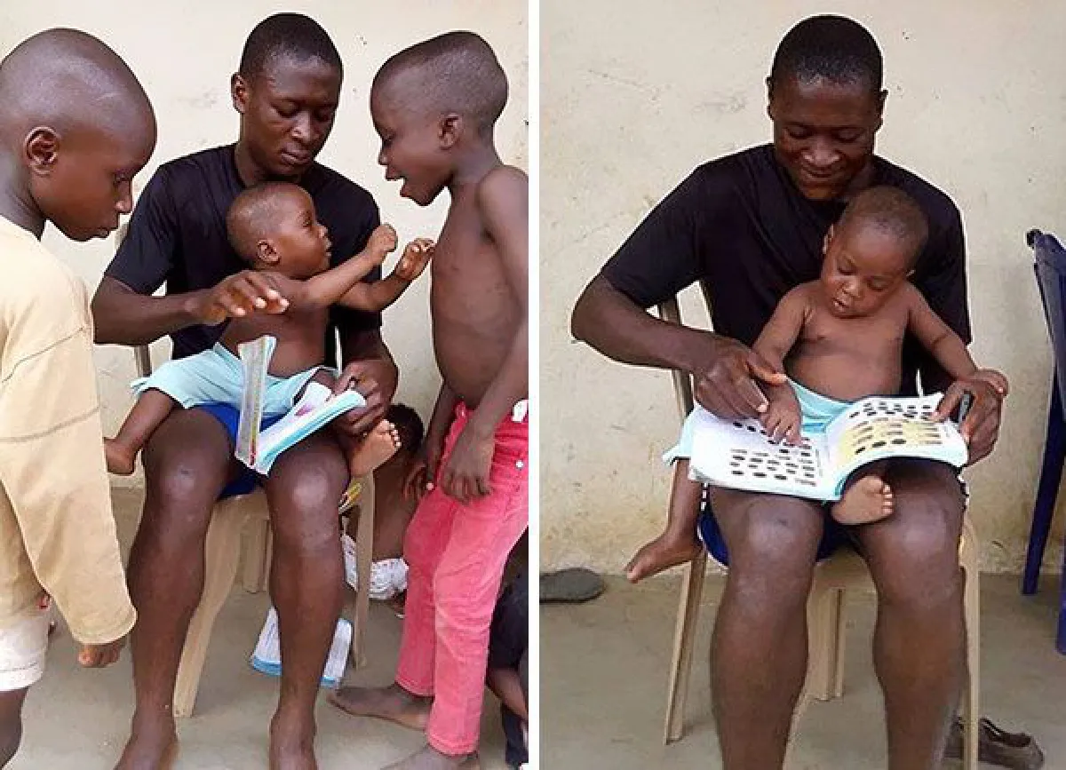 เด็กน้อยไนจีเรียถูกทิ้งให้อดตาย ผ่านไป 1 ปี วันนี้เขาได้เข้าโรงเรียนแล้ว