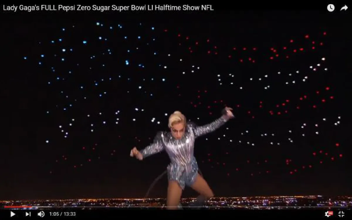Lady Gaga's Superbowl halftime show