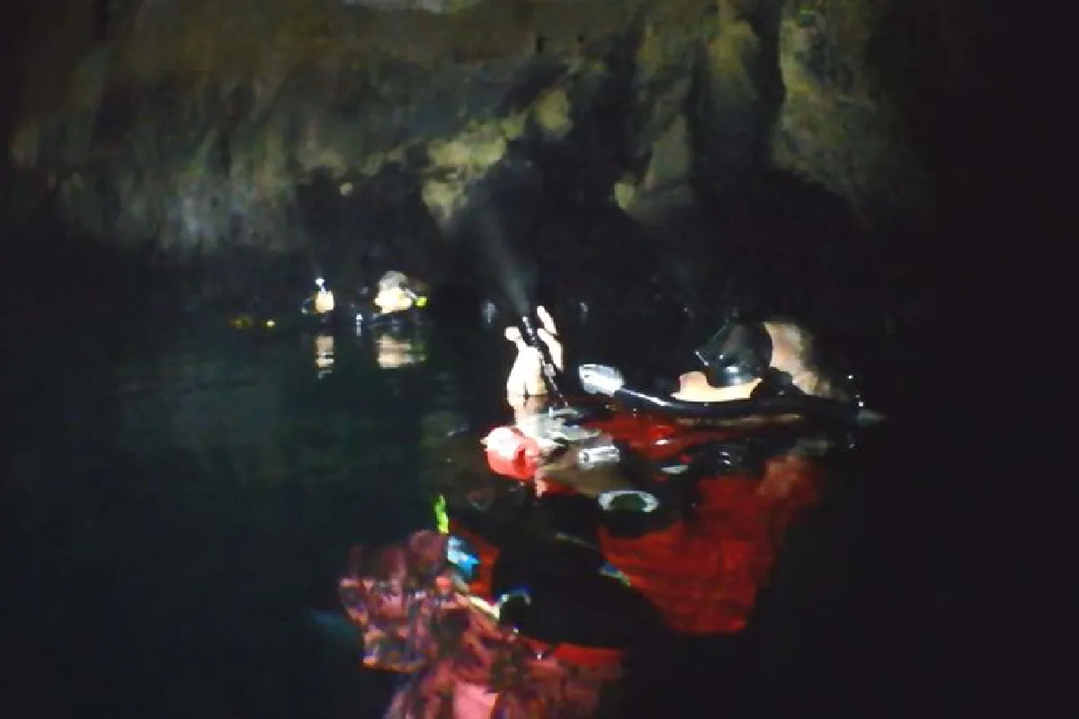 พบถ้ำใต้ทะเลอันดามันแหล่งท่องเที่ยวดำน้ำแห่งใหม่