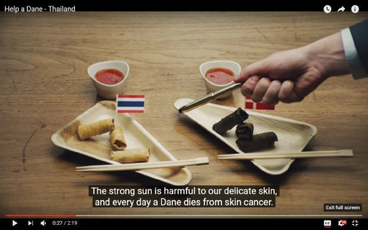 Help a Dane: Funny campaign for a serious issue