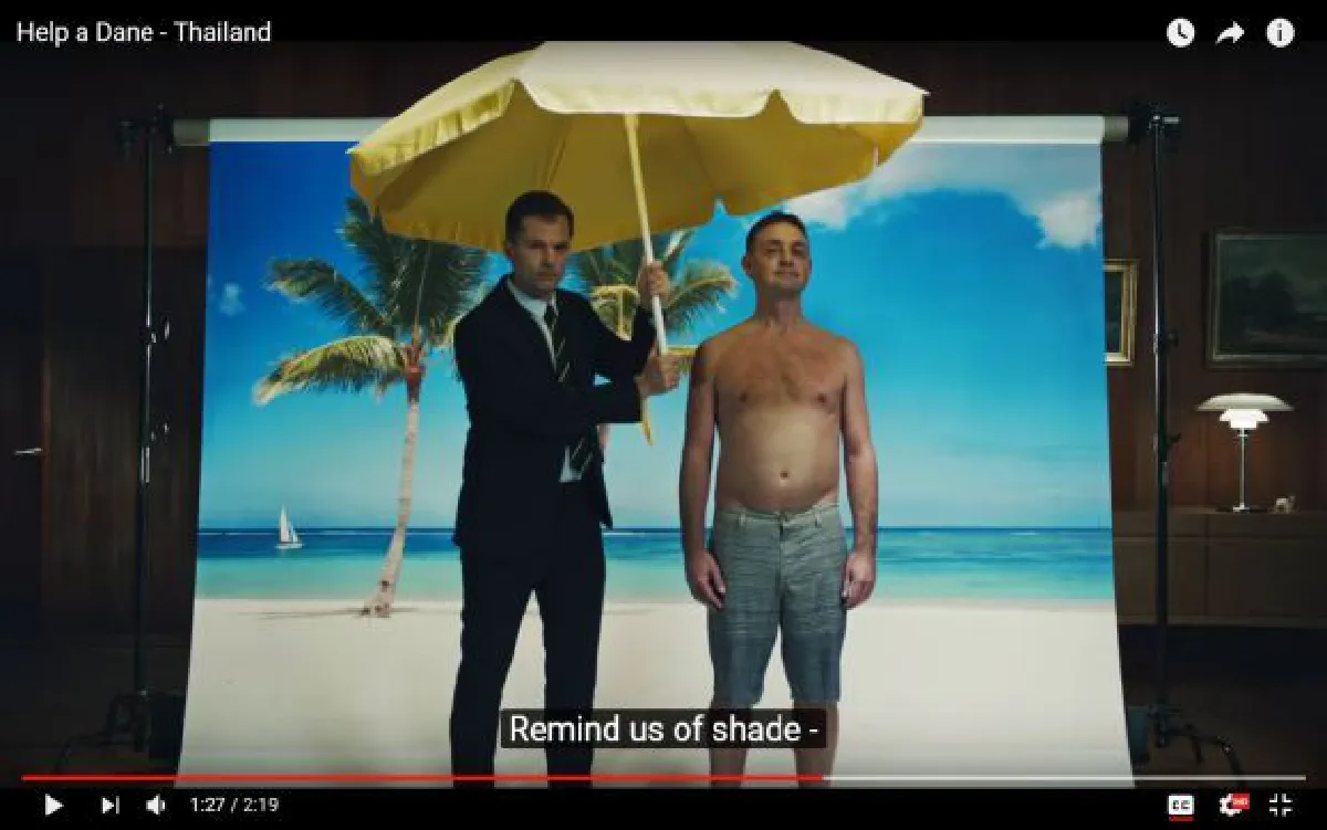 Help a Dane: Funny campaign for a serious issue