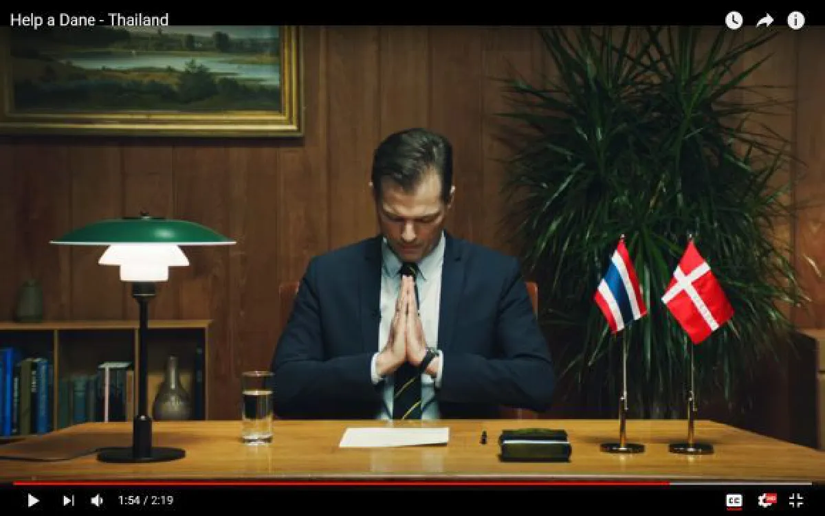 Help a Dane: Funny campaign for a serious issue