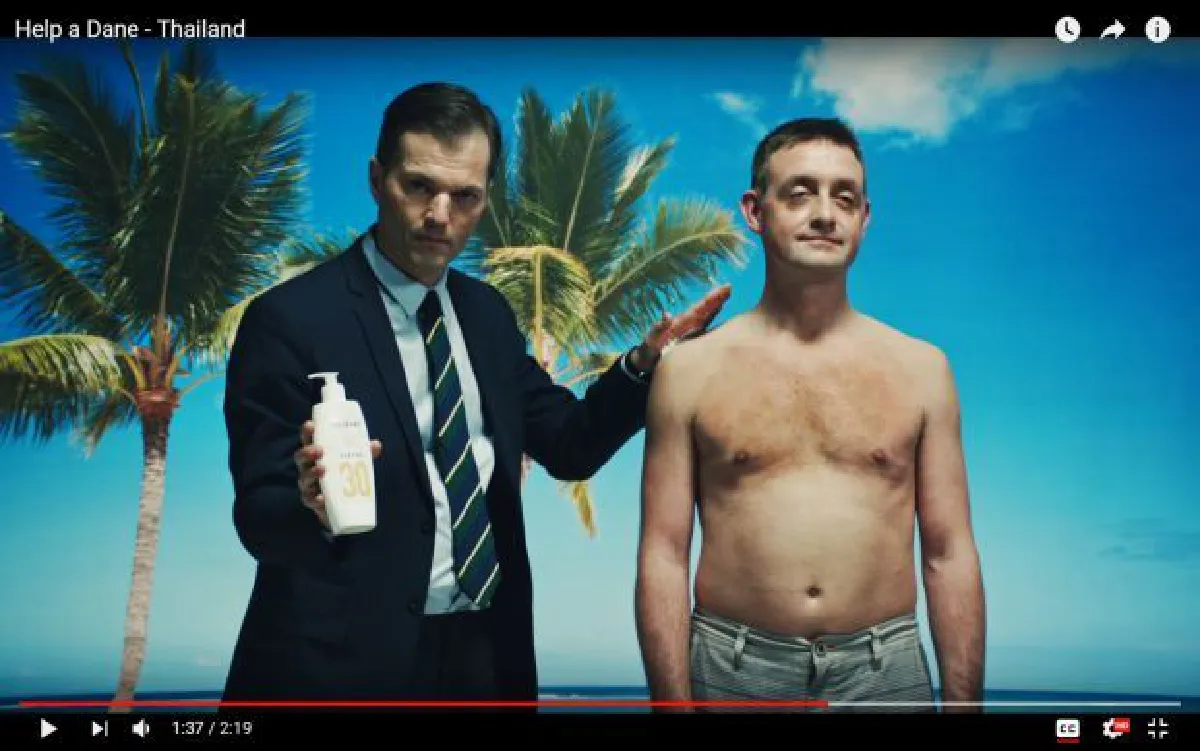 Help a Dane: Funny campaign for a serious issue