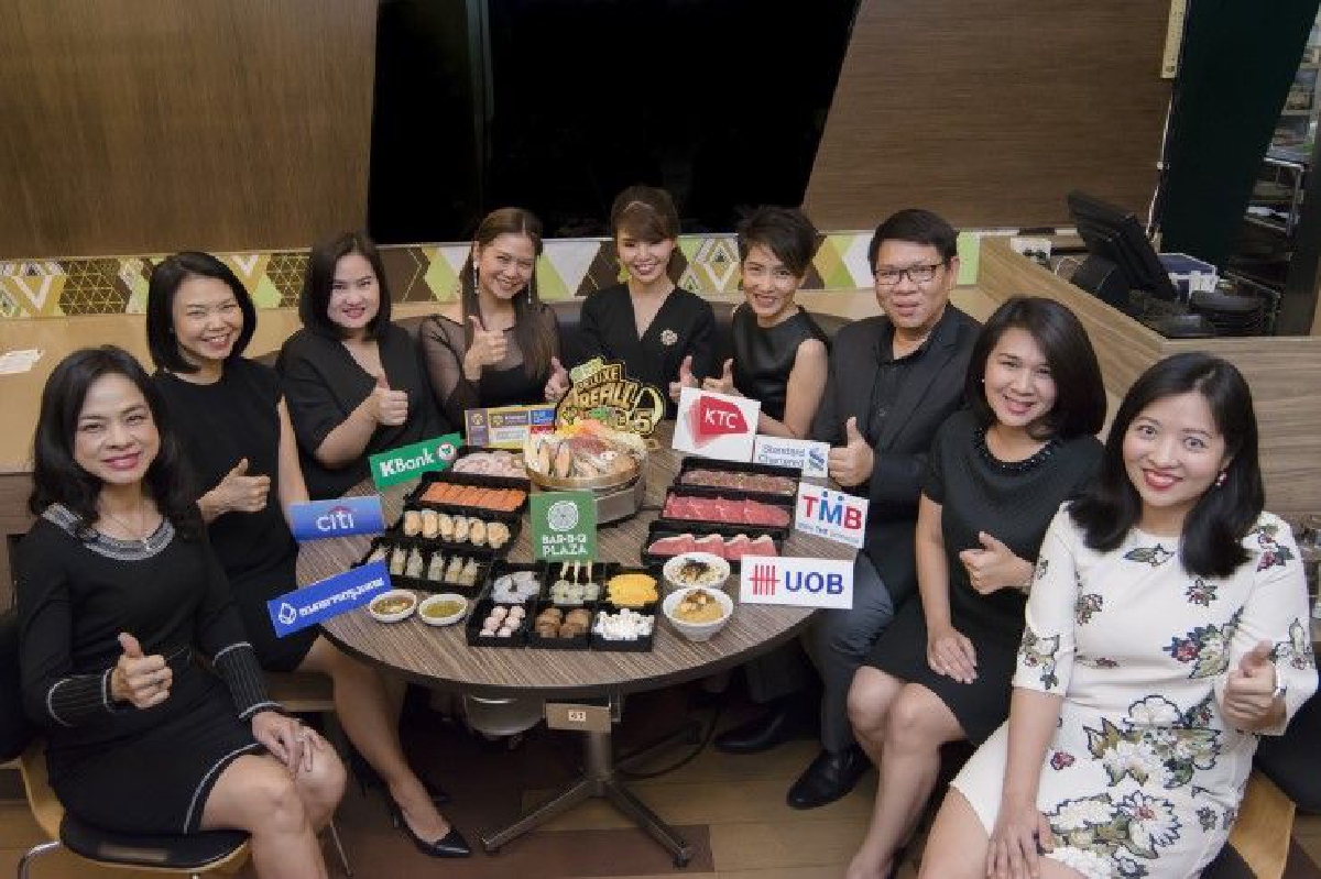 บาร์บีคิวพลาซ่าผนึก 8 บัตรเครดิตมอบสิทธิพิเศษลูกค้าโปรรีฟิล บาร์บีคิวพลาซ่าผนึก 8 บัตรเครดิตมอบสิทธิพิเศษลูกค้าโปรรีฟิล