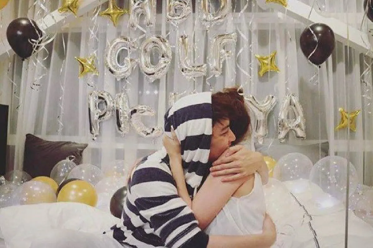 หวานเว่อร์! "ขวัญ อุษามณี" เซอร์ไพรส์งานวันเกิดหนุ่มกอล์ฟ พิชญะ