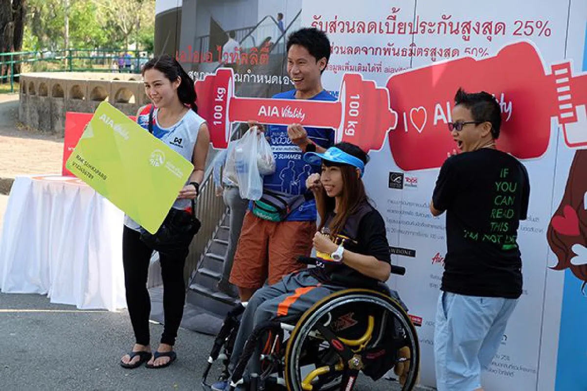 "เอไอเอ ไวทัลลิตี้" จัดตรวจสุขภาพในสวนแบบชิลล์ๆ กับกิจกรรม "Wellness in The Park by AIA Vitality"