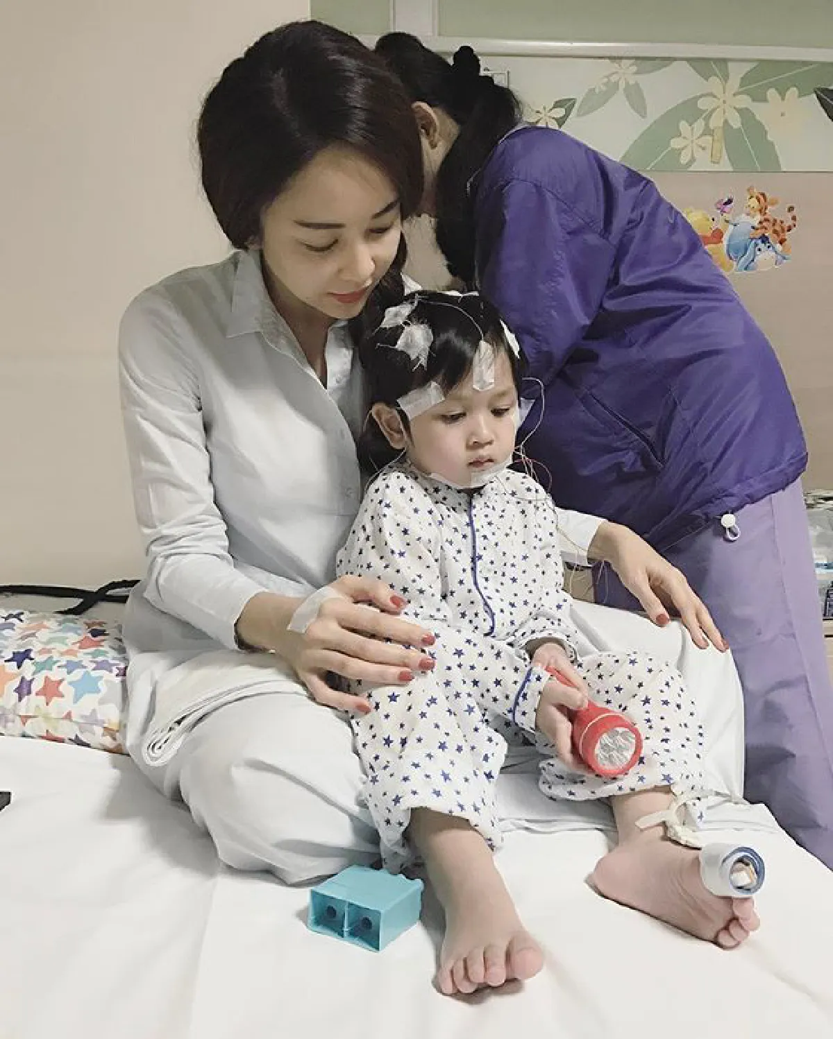 แม่เป้ย พา น้องโปรด ทำ SleepTest หวั่นลูกชายหยุดหายใจขณะหลับ