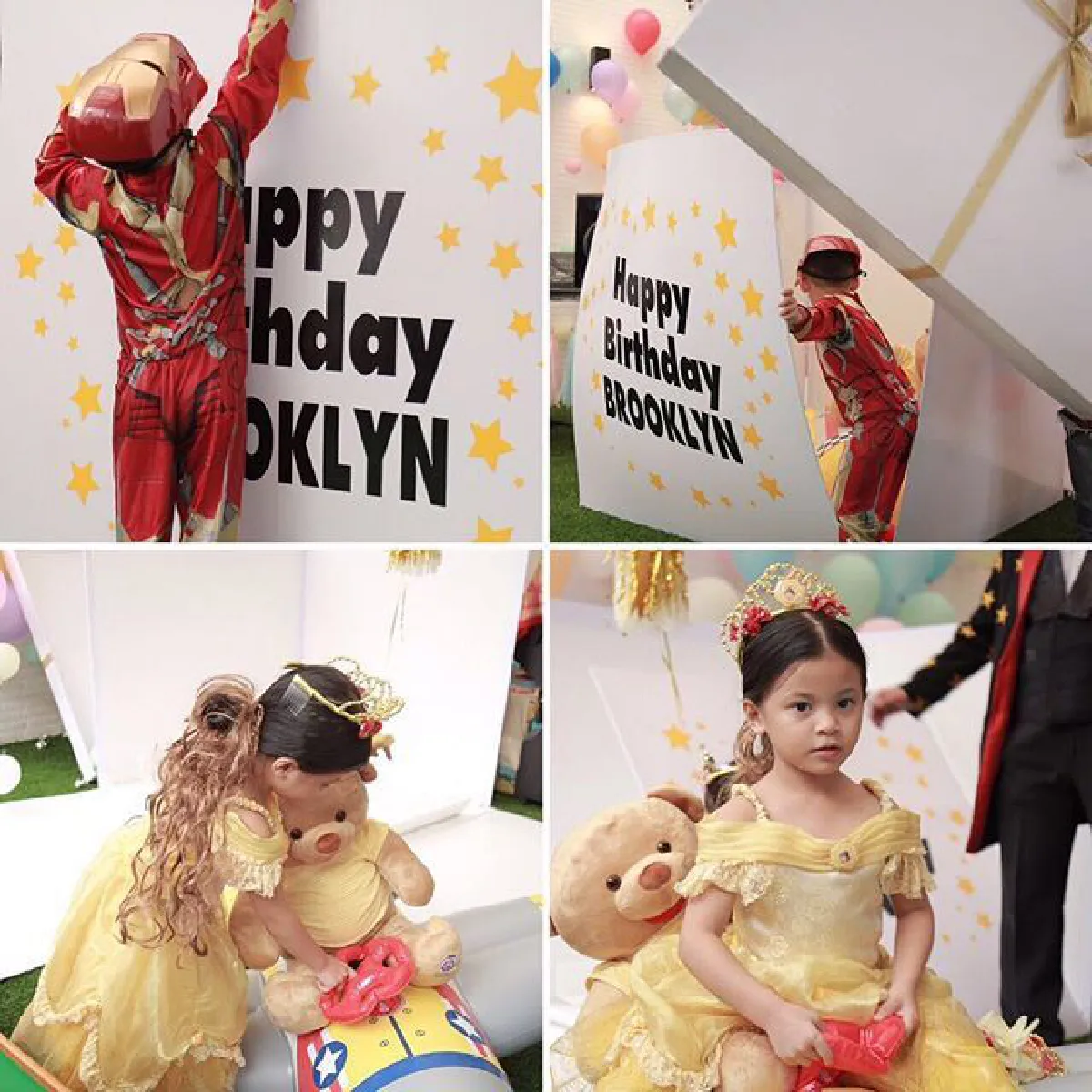 น่ารักทั้งครอบครัว เวย์-นานา แต่งคอสเพลย์เซอร์ไพร์สวันเกิด บีน่า-บรู๊คลิน