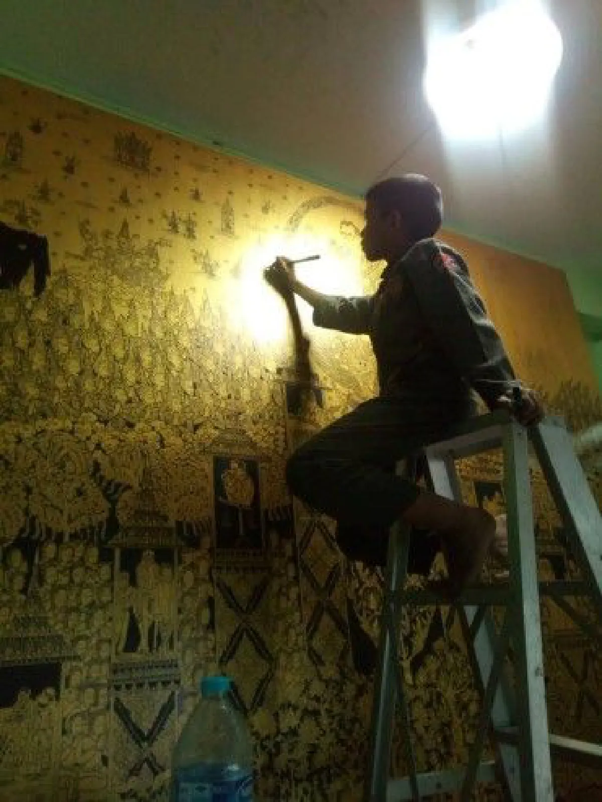 "พระราชาของอามานี่" ภาพในหลวงรัชกาลที่ 9 จากฝีมือเด็ก10ขวบ