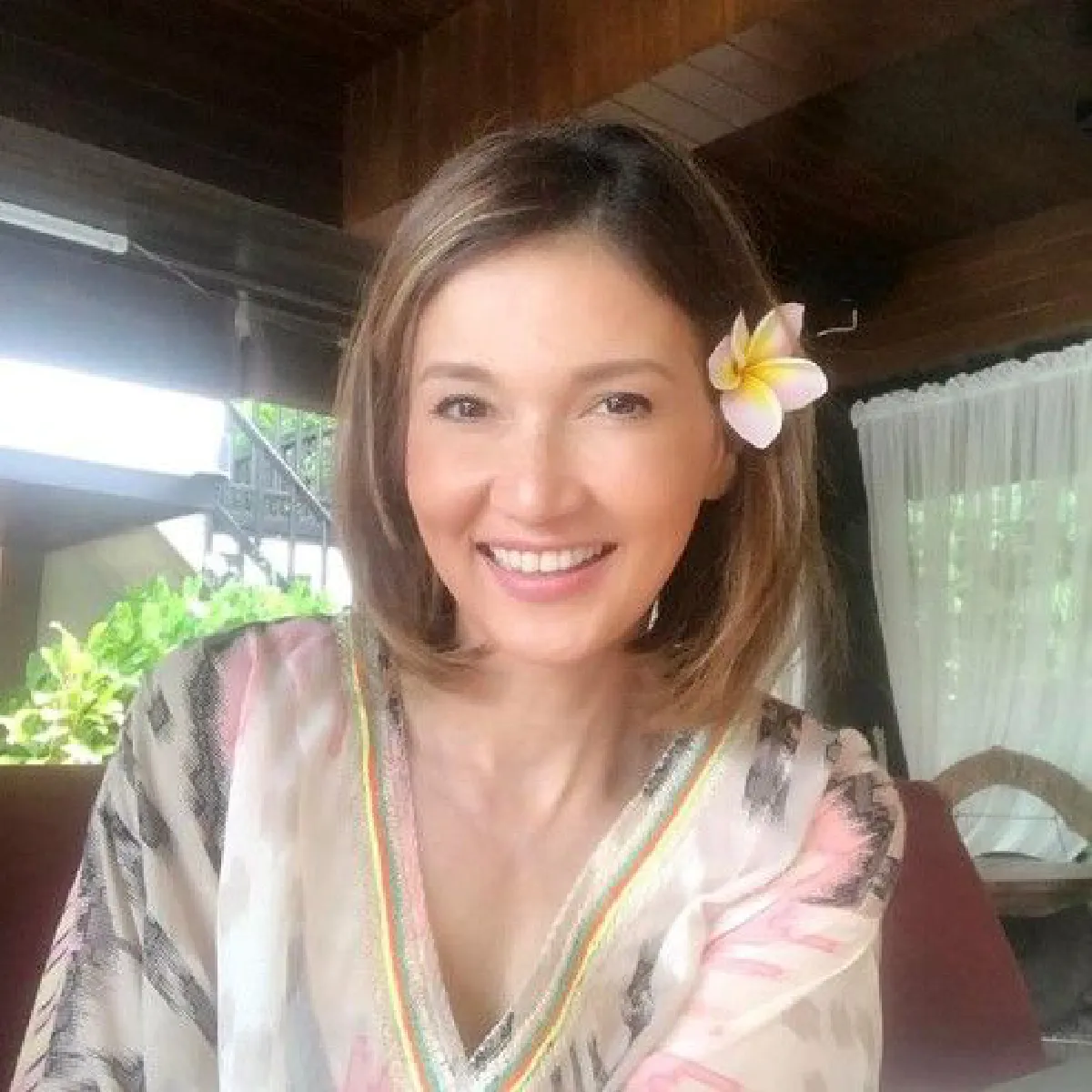 40 ยังแจ๋ว! "แอน สิเรียม" สวยไม่สร่างในชุดว่ายน้ำ