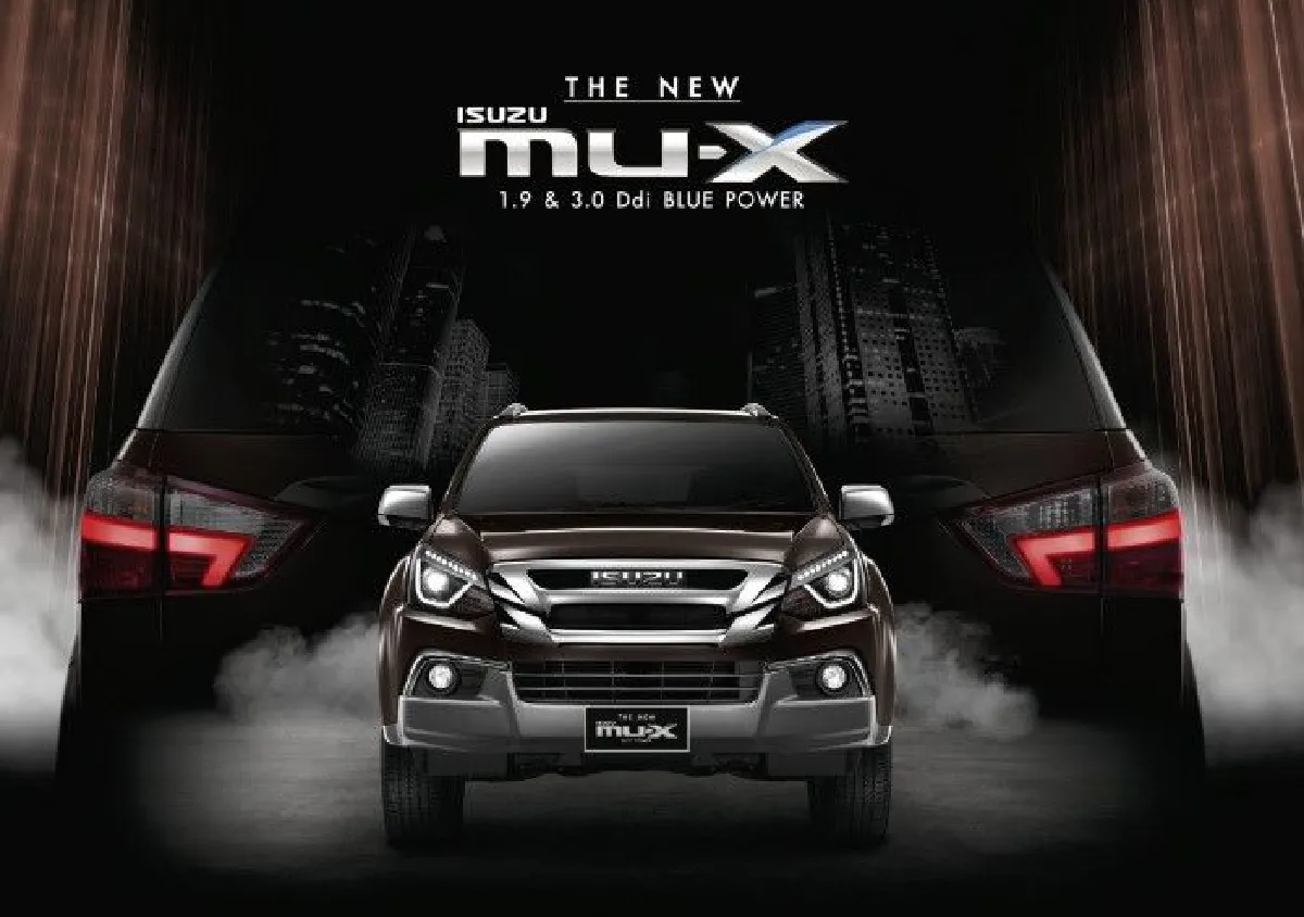 "อีซูซุ" เปิดตัว "MU-X" ใหม่ราคาเริ่มต้น 1,099,000 บาท