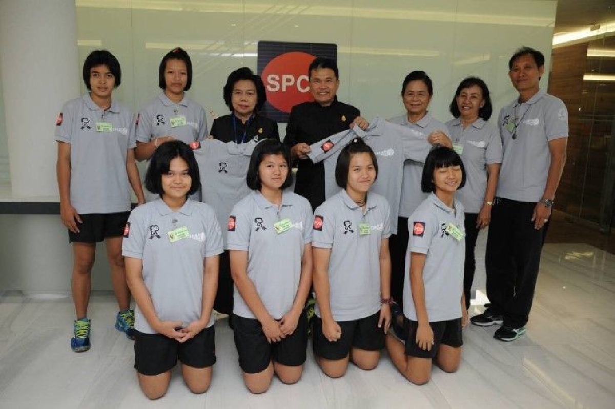 เอสพีซีจีมอบเสื้อทีมให้นักวอลเลย์บอลหญิงชัยนาท เอสพีซีจีมอบเสื้อทีมให้นักวอลเลย์บอลหญิงชัยนาท