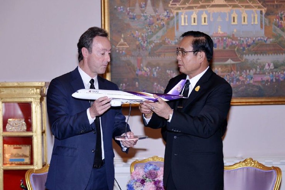 ผู้บริหารAirbusพบนายกฯพร้อมร่วมมือไทย ผู้บริหารAirbusพบนายกฯพร้อมร่วมมือไทย