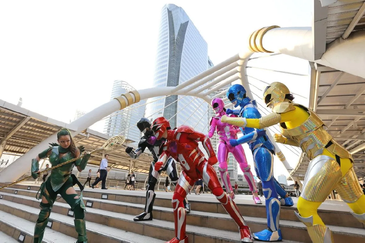 5 POWER RANGERS บุกกรุงเทพฯ ชวนแฟนเมืองไทยฟีเวอร์ไปด้วยกัน