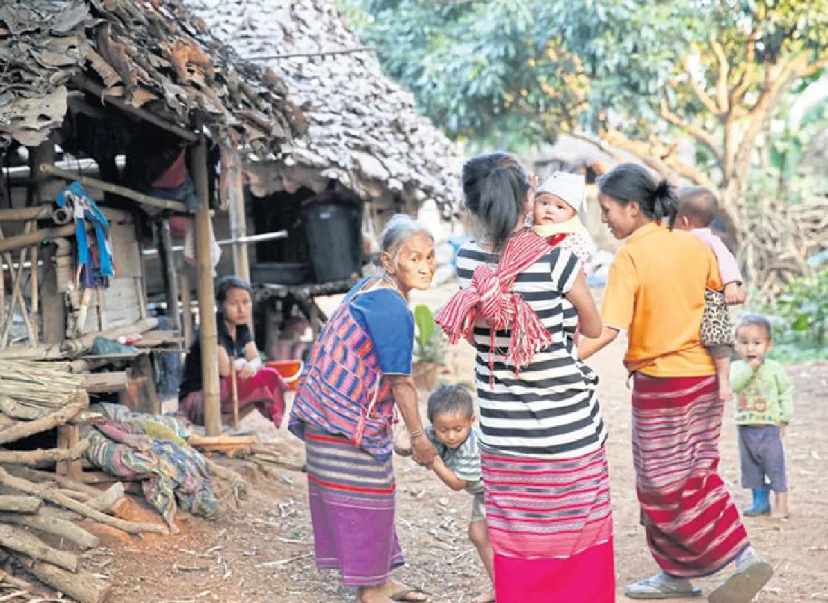 บ้านพระบาทห้วยต้ม ปกาเกอะญอพื้นราบ พุทธศรัทธาและมังสวิรัติ