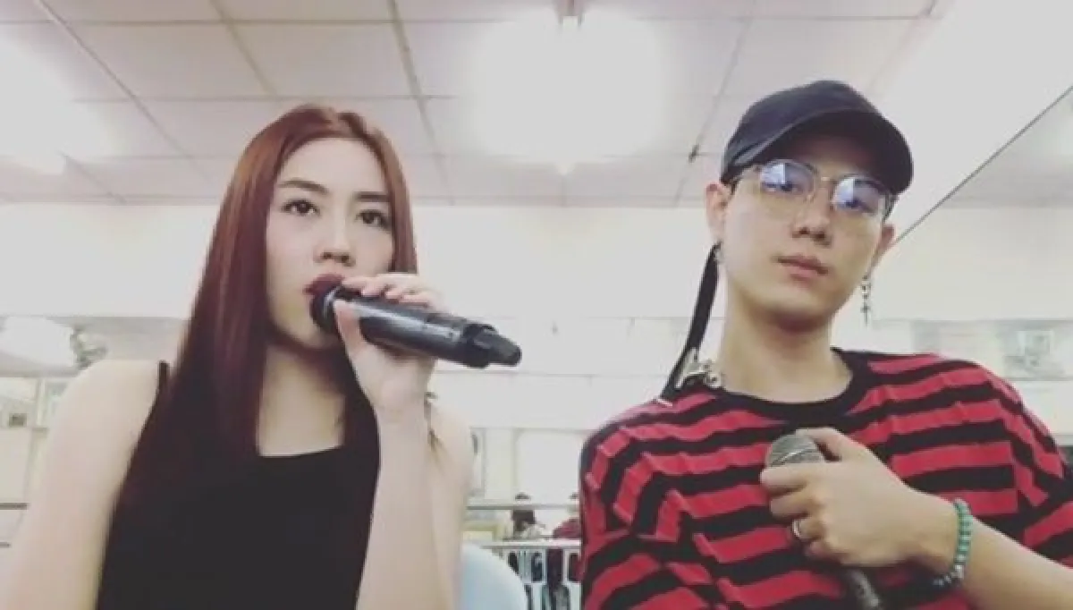 คู่รักเสียงดี เพชร เผ่าเพชร-แปม ไกอา อัดคลิปโชว์ร้องเพลงคู่สุดไพเราะ