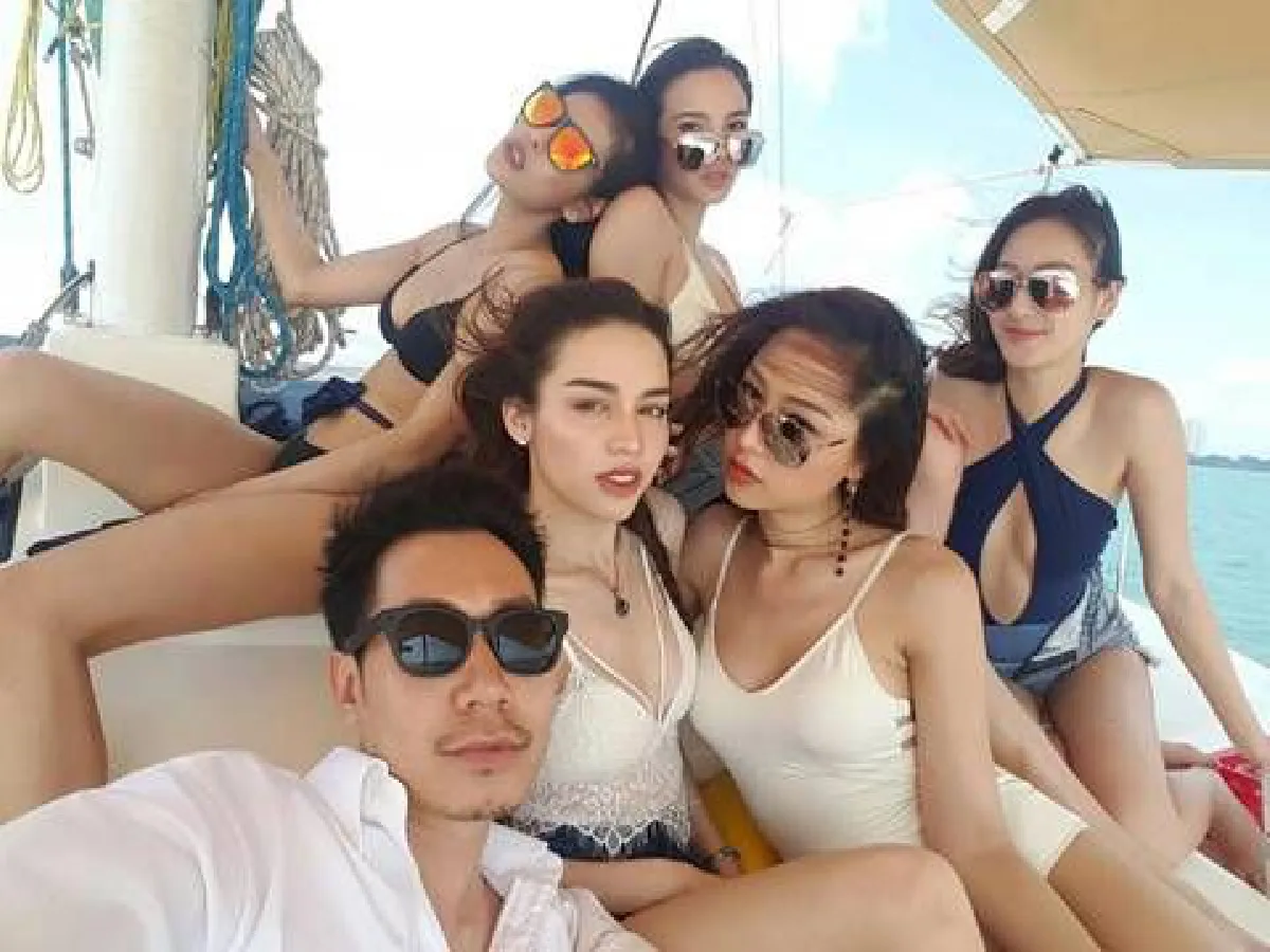จัดว่าเด็ดมาก! 5 สาวสุดแซ่บทีมบี น้ำทิพย์ อวดหุ่นเซ็กซี่ริมทะเล