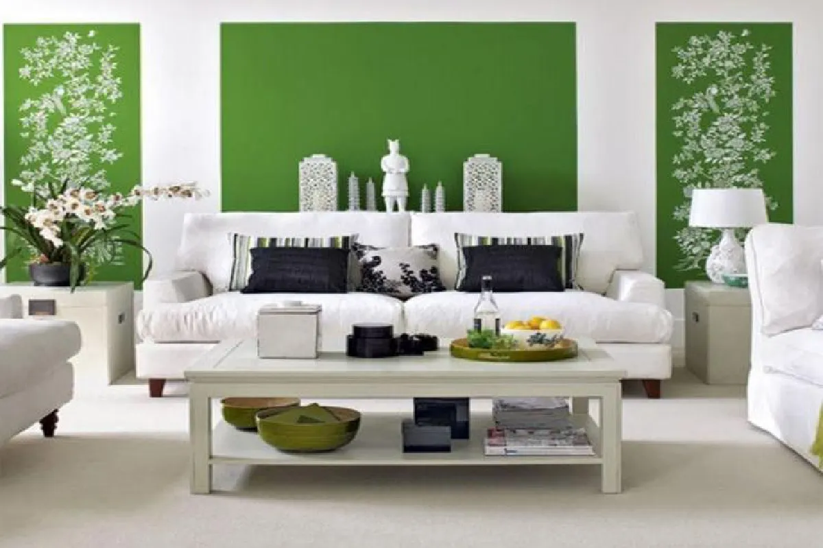 สาดสีสาดอารมณ์ลดร้อนห้องนั่งเล่น