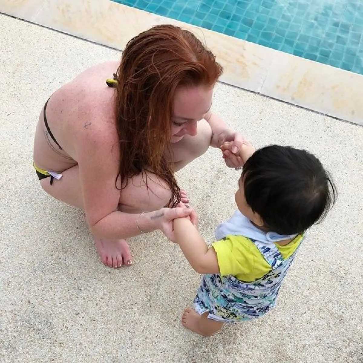 น้องดีแลน ลูกชายลิเดีย ได้พี่เลี้ยงคนใหม่ระดับซุปตาร์ ลินด์เซย์ โลฮาน