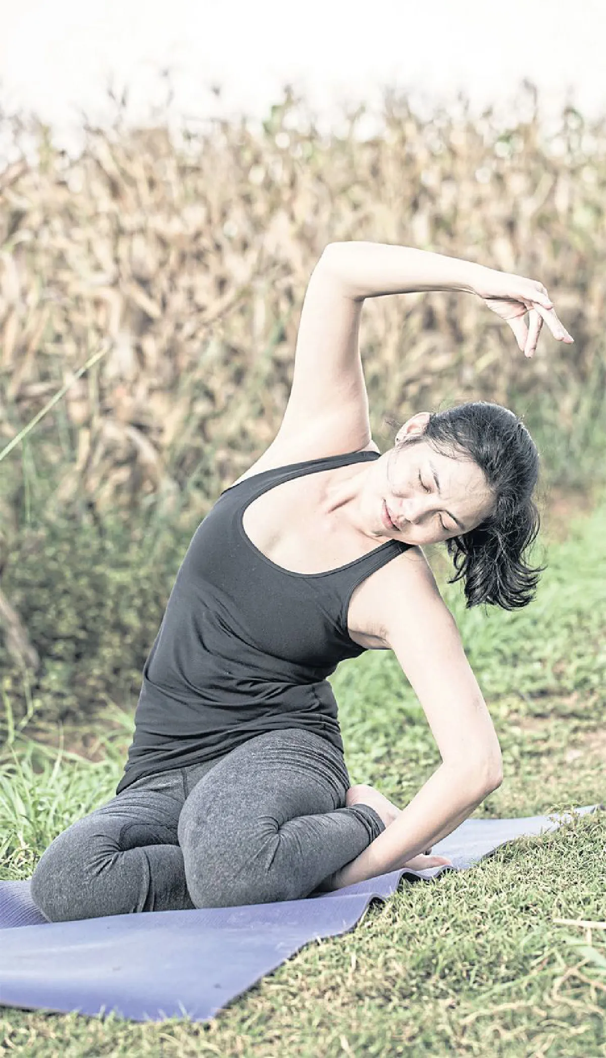 Modified Bharadvajasana