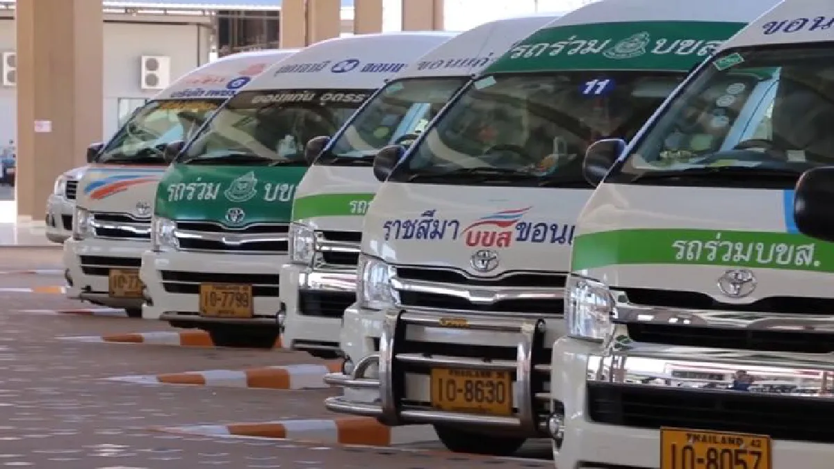 ขนส่งขอนแก่นสั่งรถตู้โดยสารติดเข็มขัดนิรภัย