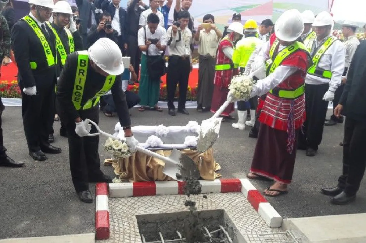 ไทย-เมียนมาลุยสร้างสะพานมิตรภาพแห่งที่2ที่แม่สอด