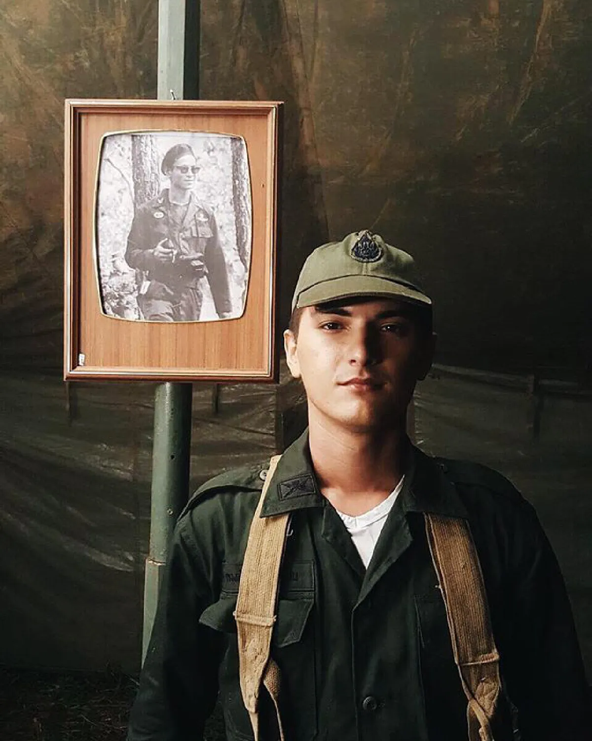 10 ภาพความเท่ พลทหารชิน ชินวุฒ กับความภูมิใจได้รับใช้ชาติ