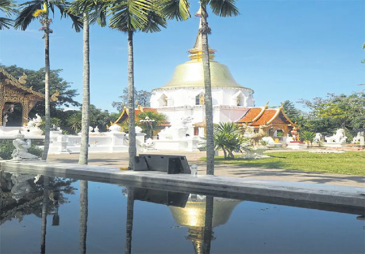 รื่นรมย์ตามรอยบุญ จิบชาชมกุหลาบ ไหว้พระวัดป่าดาราภิรมย์